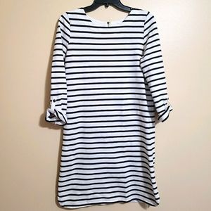 Nautical stripe dress